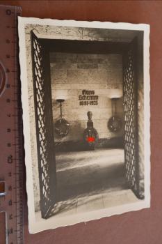 alte Postkarte - Hans Schemm Gedächtnisraum